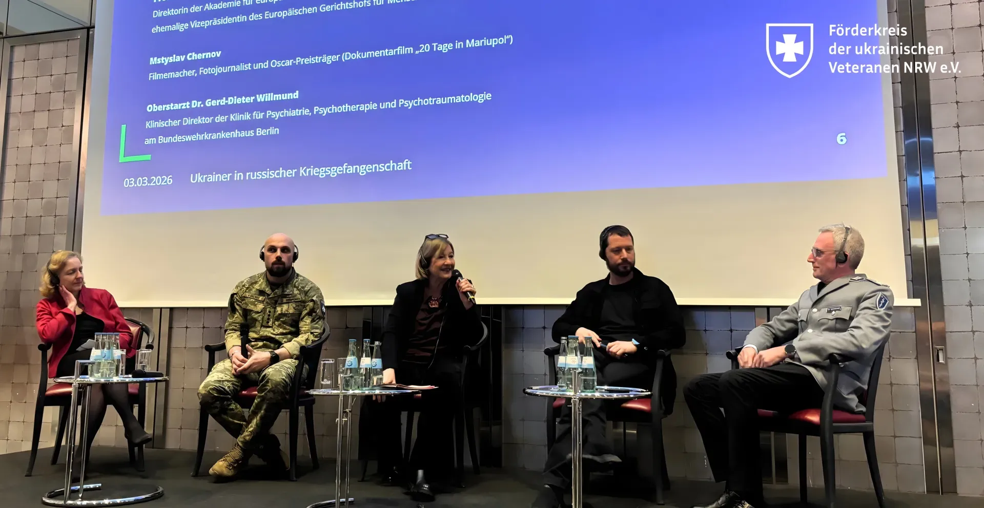 Podiumsdiskussion in Düsseldorf